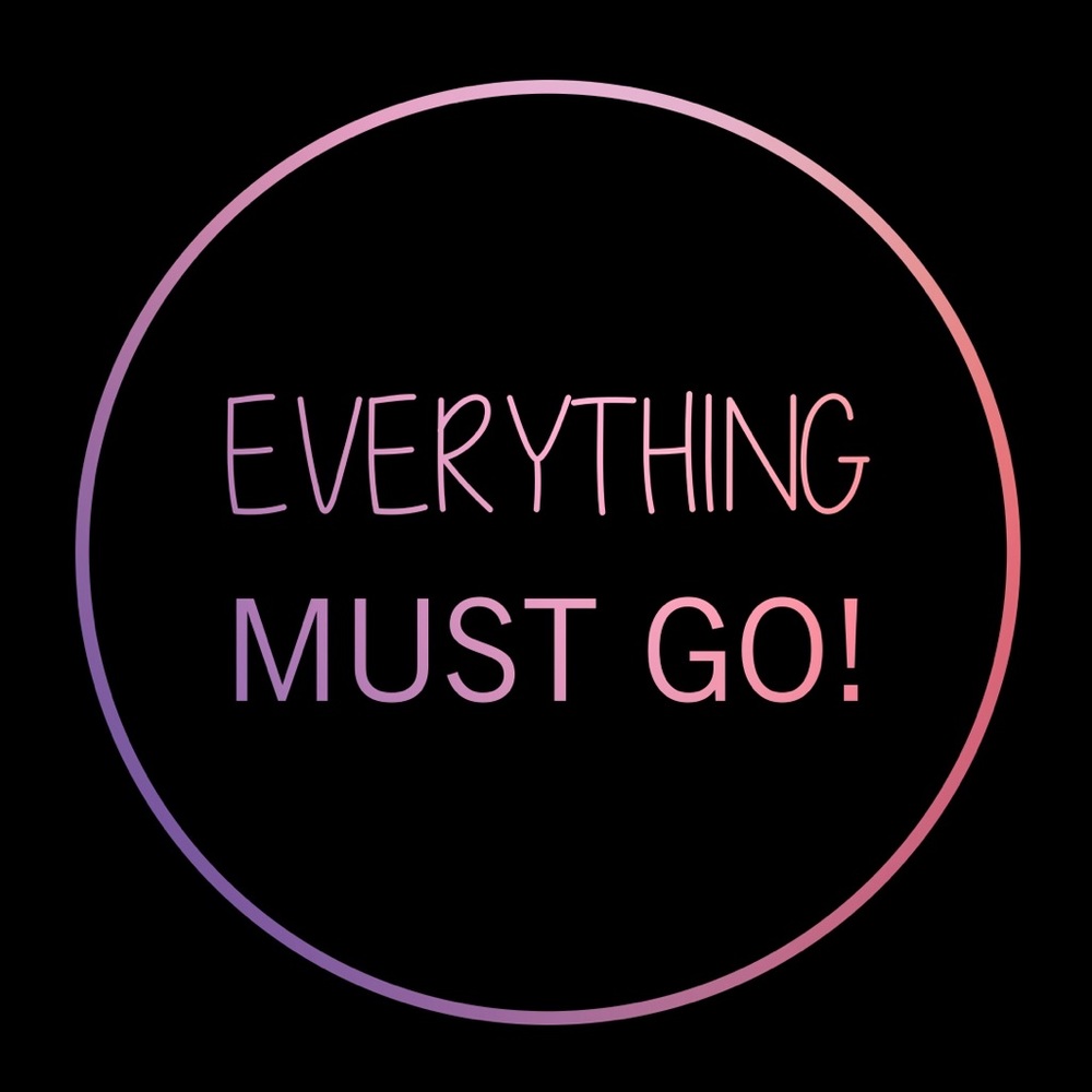 ⭐️ Everything must go! ⭐️
